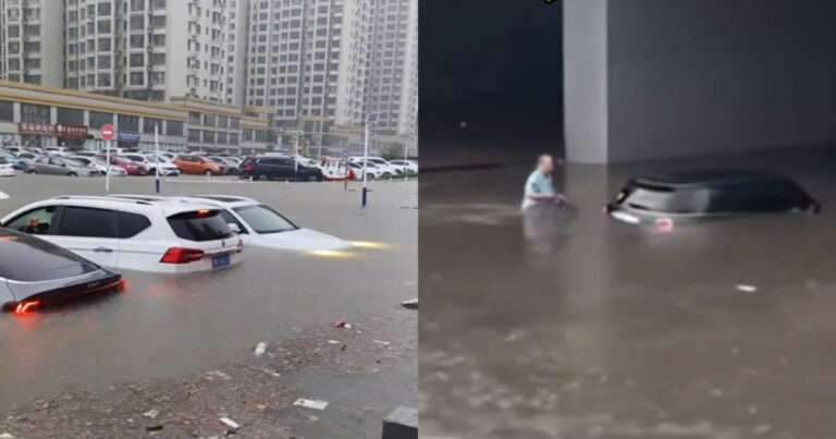 Banjir Bandang Menerjang Beijing, Kota Zhuozhou di Hebei Kembali Terendam
