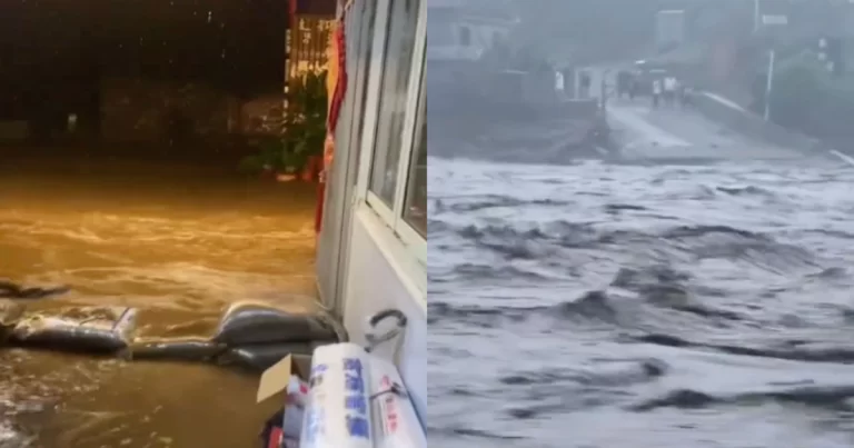 Banjir Bandang di Miyun, Beijing: Warga Lompat dari Jendela Saat Tengah Malam Demi Menyelamatkan Diri