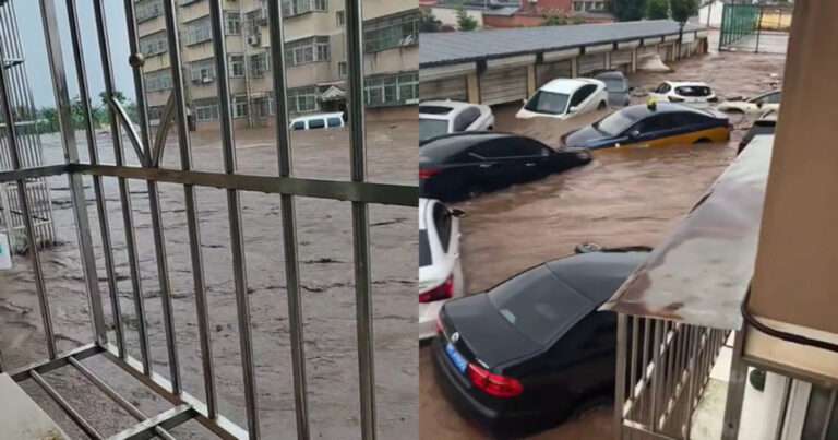 Hujan Deras dan Banjir  yang Melanda Beijing dan Hebei Sebabkan Kerugian Besar, Pihak Berwenang Blokir Pemberitaaan