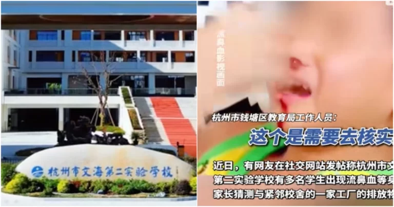 Insiden “Tianshui” di Gansu, Tiongkok  Terulang: Ratusan Siswa di Sekolah Dasar Hangzhou Mimisan