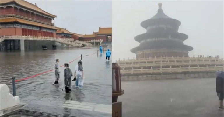 Kota Terlarang dan Kuil Surga di Beijing Terendam Banjir, Ahli Fengshui: Pertanda Sial Besar 