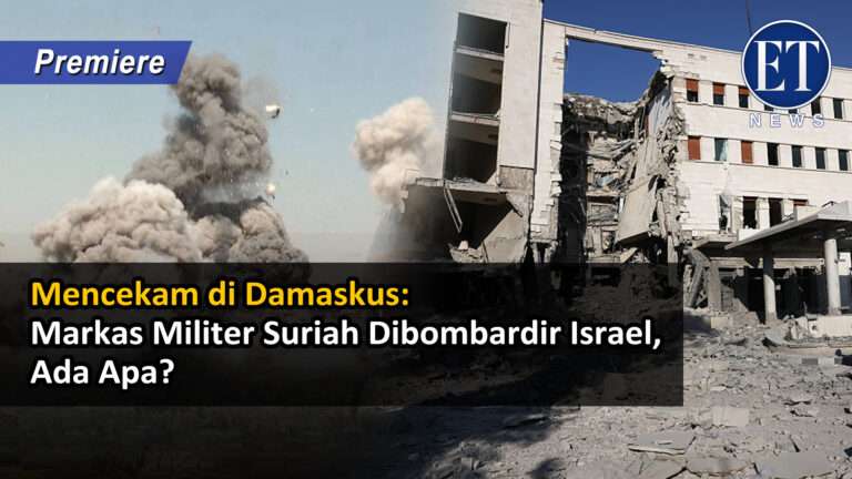 “Mencekam di Damaskus: Markas Militer Suriah Dibombardir Israel, Ada Apa?”
