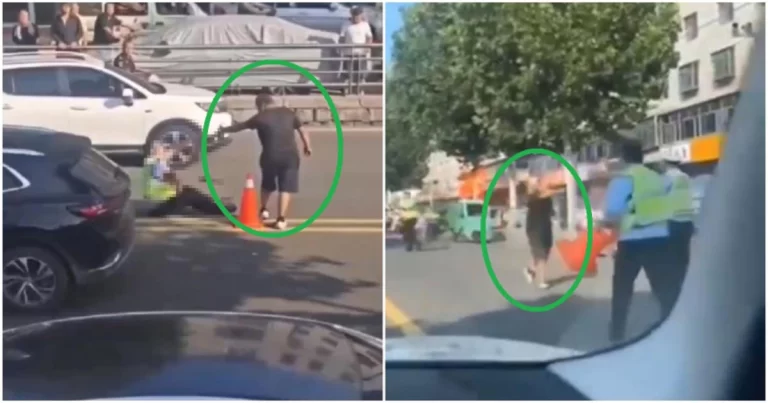 Polantas di Tiongkok  Diserang di Jalanan oleh Pria yang Membawa Pisau Dapur 