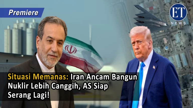 Situasi Memanas: Iran Ancam Bangun Nuklir Lebih Canggih, AS Siap Serang Lagi!