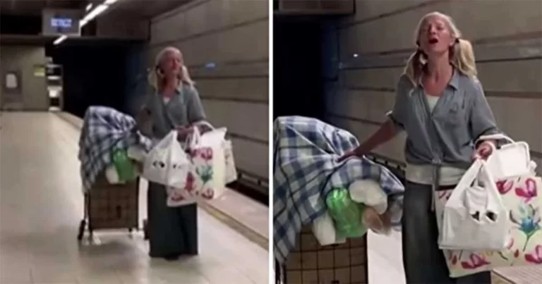 Stasiun Kereta Bawah Tanah Berubah Menjadi Panggung Opera: Wanita Tunawisma Ini Jadi Bintang Internet dalam Semalam