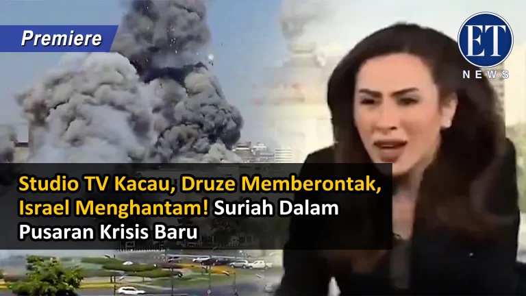 “Studio TV Kacau, Druze Memberontak, Israel Menghantam! Suriah Dalam Pusaran Krisis Baru”