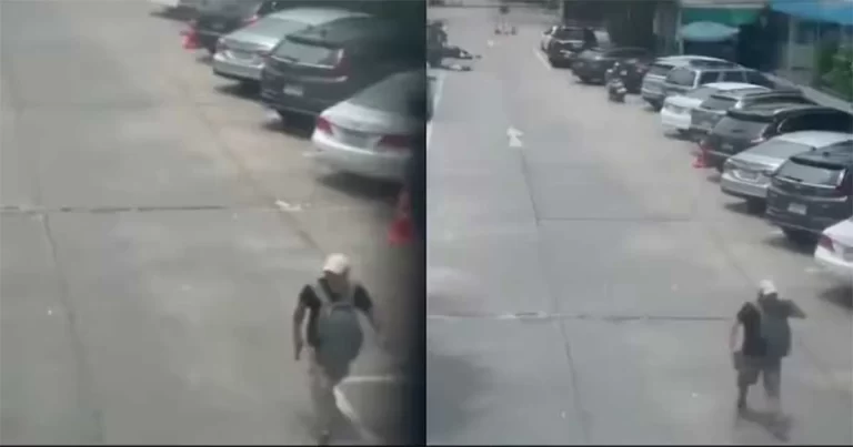 Video Menunjukkan Momen Terakhir Pelaku Setelah Penembakan Massal di Pasar Bangkok