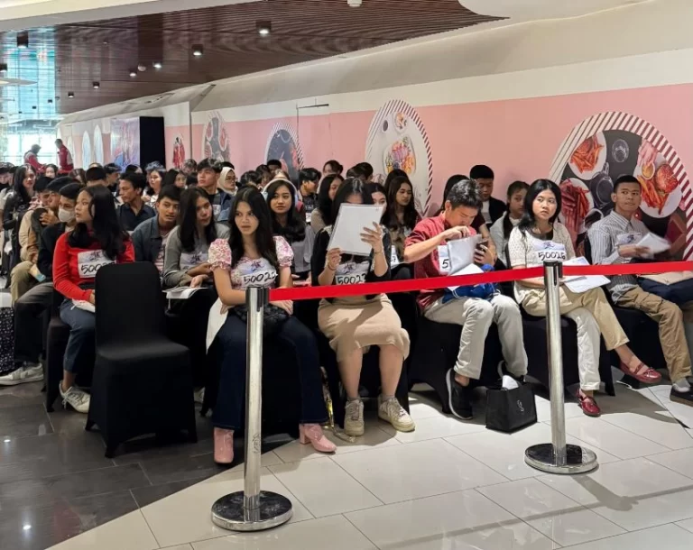 Ratusan Peserta Unjuk Bakat Terbaik di Audisi “Asmara Gen Z Mencari Bintang Wow” Bersama Wow Spageti di Kota Jakarta