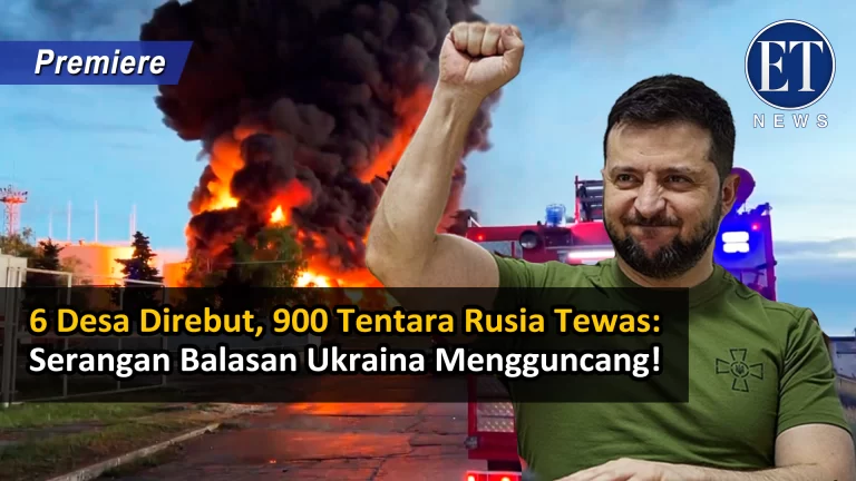 “6 Desa Direbut, 900 Tentara Rusia Tewas: Serangan Balasan Ukraina Mengguncang!”