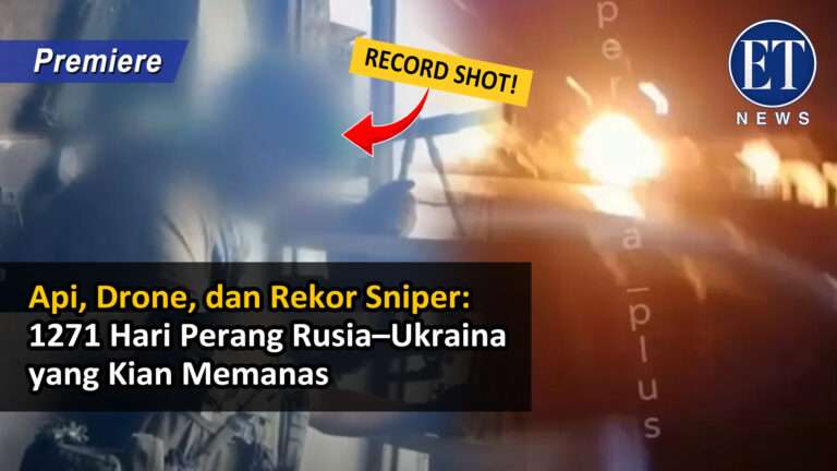 “Api, Drone, dan Rekor Sniper: 1271 Hari Perang Rusia–Ukraina yang Kian Memanas”