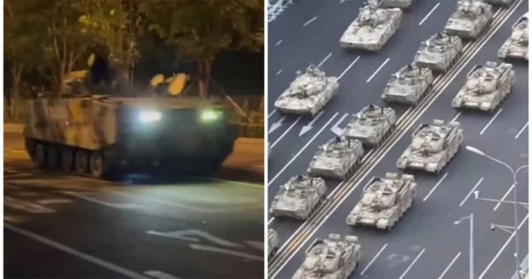 Beijing Mencekam: Tank di Jalan, Internet Terputus, Isu Kudeta Kian Menguat