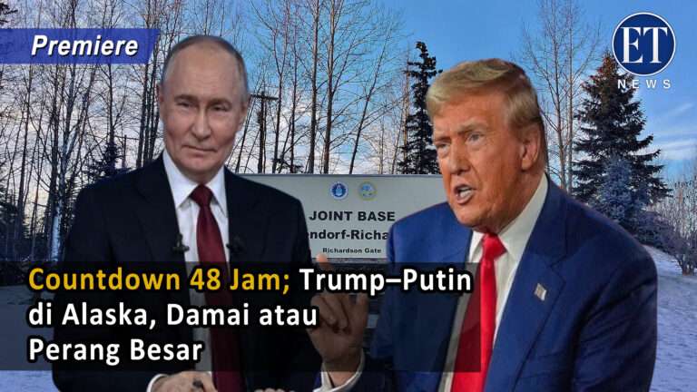 Countdown 48 Jam : Trump–Putin di Alaska, Damai atau Perang Besar