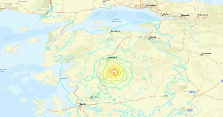Gempa  Magnitudo 6,1 Guncang  Turki,  1 Orang Tewas, 29 Terluka Hingga Robohkan Bangunan
