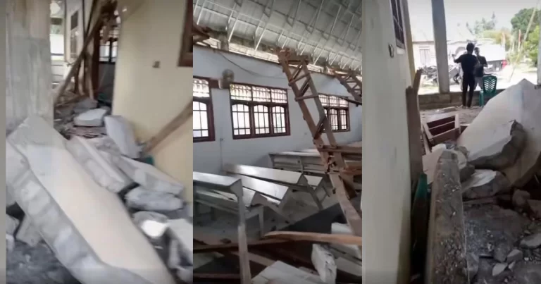 [UPDATE] Gempa Bumi M 6.0 Poso : 32 Orang  Terluka, 33 Rumah, 1 Gedung SD dan 3 Gereja Rusak