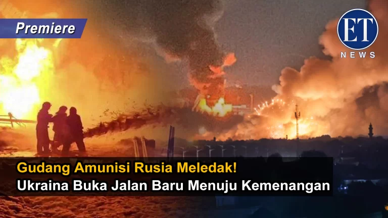 “Gudang Amunisi Rusia Meledak! Ukraina Buka Jalan Baru Menuju Kemenangan”
