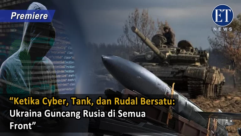 “Ketika Cyber, Tank, dan Rudal Bersatu: Ukraina Guncang Rusia di Semua Front”