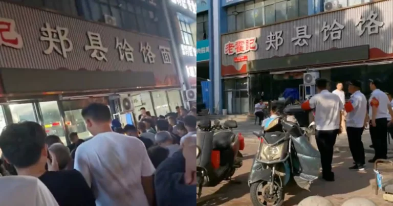 Insiden “Mie Tambahan” di Zhengzhou, Tiongkok  Memanas: Ribuan Warga Kepung Restoran