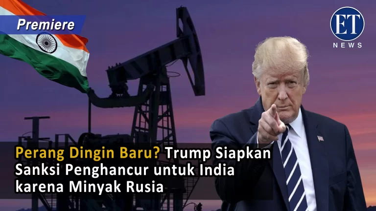 Perang Dingin Baru? Trump Siapkan Sanksi Penghancur untuk India karena Minyak Rusia