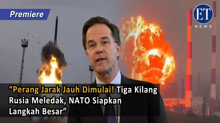 “Perang Jarak Jauh Dimulai! Tiga Kilang Rusia Meledak, NATO Siapkan Langkah Besar”