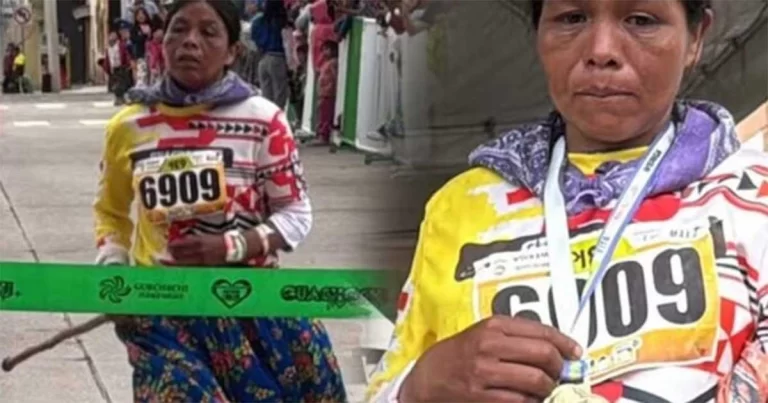 Perempuan Pribumi di Meksiko Hanya Mengenakan Sandal dan Berpakaian Tradisional Memenangkan Ultramaraton
