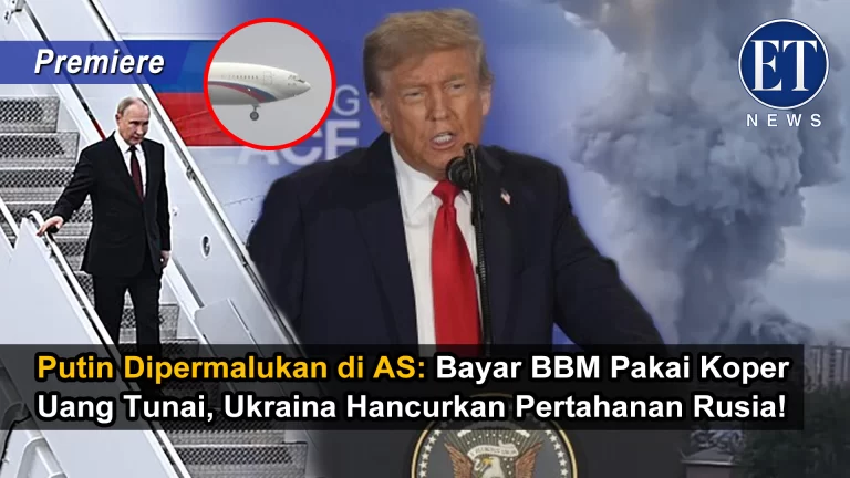 Putin Dipermalukan di AS: Bayar BBM Pakai Koper Uang Tunai, Ukraina Hancurkan Pertahanan Rusia!