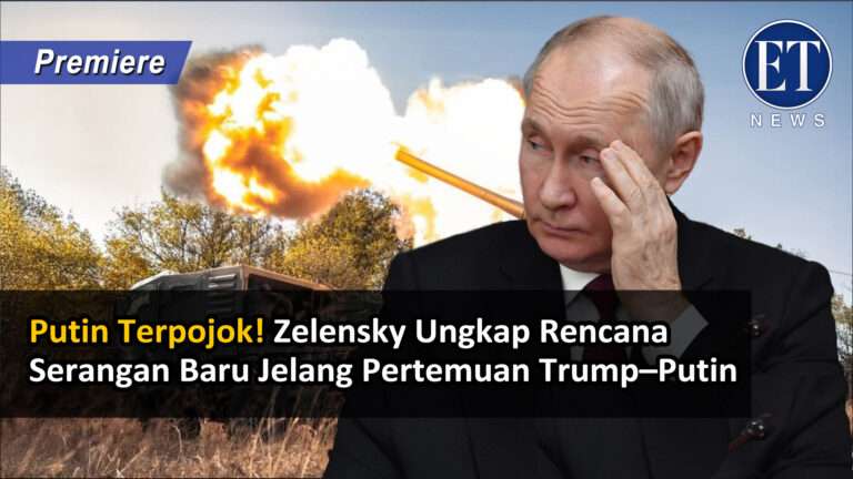 “Putin Terpojok! Zelensky Ungkap Rencana Serangan Baru Jelang Pertemuan Trump–Putin”