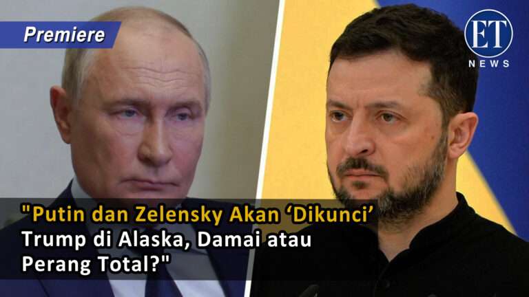 “Putin dan Zelensky Akan ‘Dikunci’ Trump di Alaska, Damai atau Perang Total?”