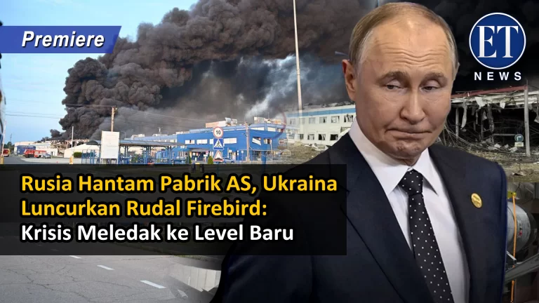 Rusia Hantam Pabrik AS, Ukraina Luncurkan Rudal Firebird: Krisis Meledak ke Level Baru