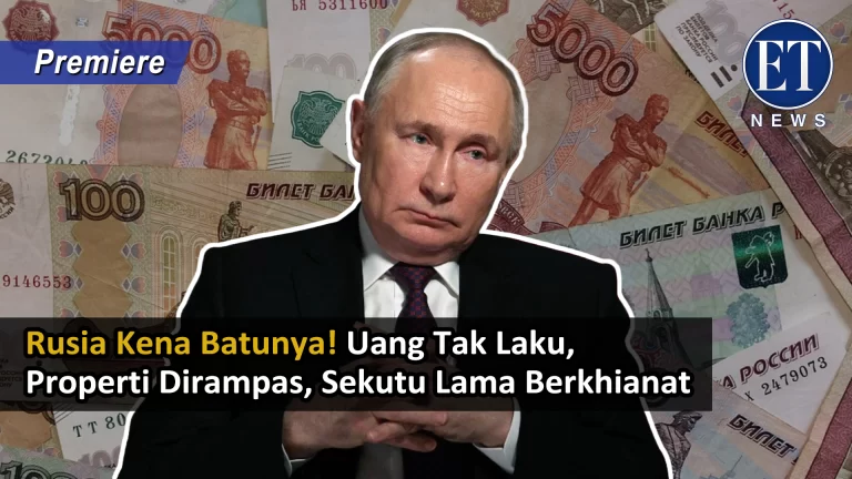 “Rusia Kena Batunya! Uang Tak Laku, Properti Dirampas, Sekutu Lama Berkhianat”