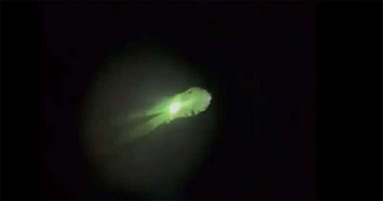 Video: “Kenapa Alien Hanya Ada di AS?”: UFO Berbentuk Cumi-cumi Terlihat di Atas Dallas, Texas