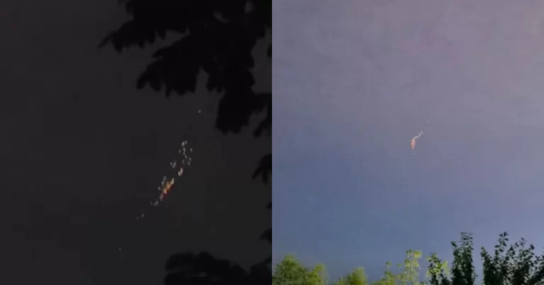 Banyaknya UFO Bercahaya yang Terlihat di Harbin, Tiongkok  Memicu Spekulasi Online