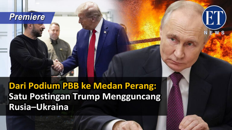 Dari Podium PBB ke Medan Perang: Satu Postingan Trump Mengguncang Rusia–Ukraina
