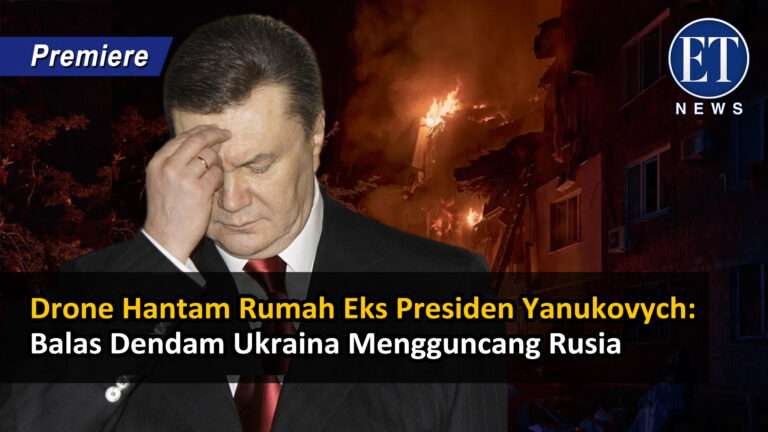 “Drone Hantam Rumah Eks Presiden Yanukovych – Balas Dendam Ukraina Mengguncang Rusia”