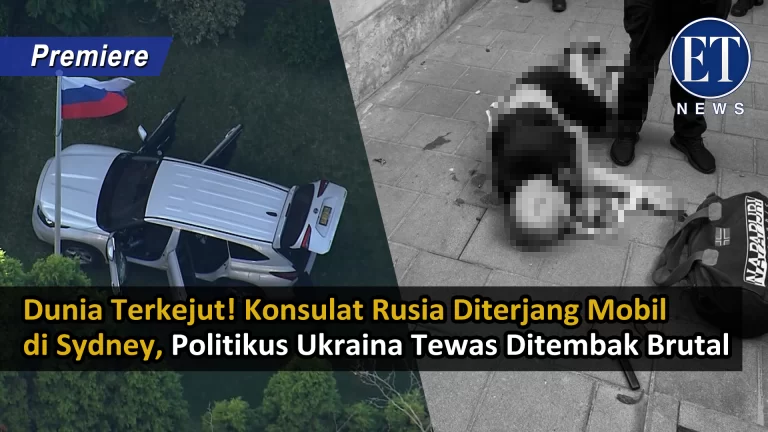 “Dunia Terkejut! Konsulat Rusia Diterjang Mobil di Sydney, Politikus Ukraina Tewas Ditembak Brutal”