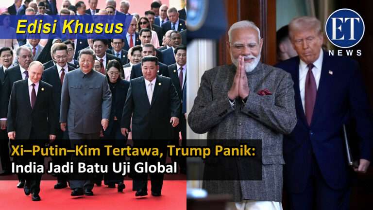 (Edisi Khusus): “Xi–Putin–Kim Tertawa, Trump Panik: India Jadi Batu Uji Global”