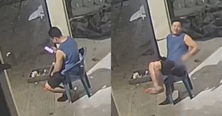 Pria di Tiongkok Tersambar Listrik Saat Hujan Petir Karena Bertelanjang Kaki, Menjerit Kesakitan 