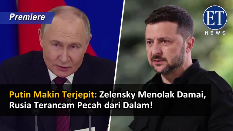 “Putin Makin Terjepit: Zelensky Menolak Damai, Rusia Terancam Pecah dari Dalam!”