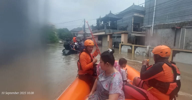 Banjir Merendam Bali, 9 Warga Meninggal Dunia dan 2 Orang Hilang