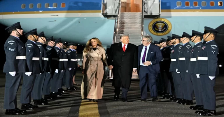 Trump Tiba di Inggris, Bertemu Raja Charles dan PM Keir Starmer