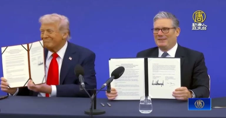 AS–Inggris Teken Kontrak Terbesar dalam Sejarah, Trump Puji PM Inggris Sebagai Negosiator Tangguh