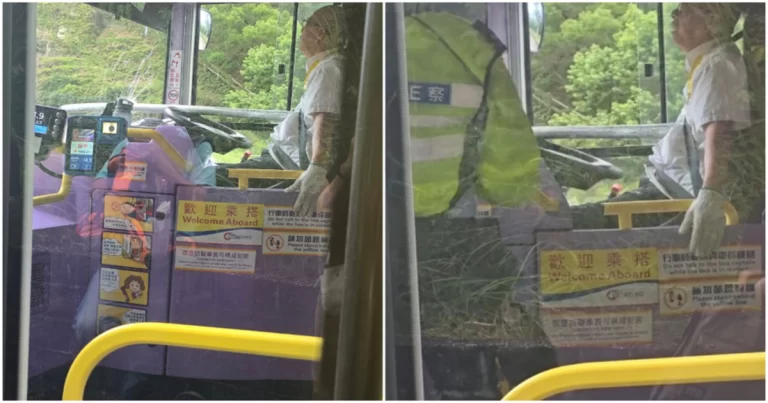 Sopir Bus Dipuji karena dengan Tenang Menghentikan Busnya Setelah Tertusuk Pipa Besi Sepanjang 2 Meter ke Dadanya