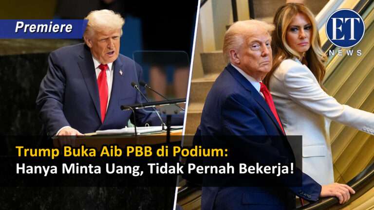 “Trump Buka Aib PBB di Podium: ‘Hanya Minta Uang, Tidak Pernah Bekerja!’”