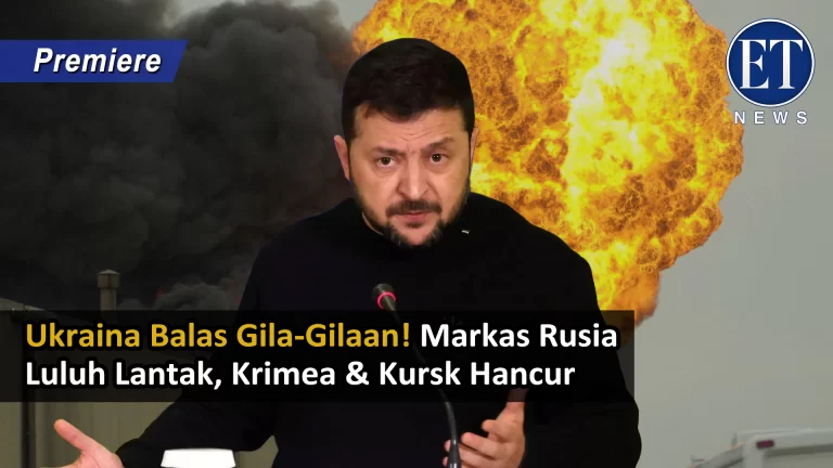 “Ukraina Balas Gila-Gilaan! Markas Rusia Luluh Lantak, Krimea & Kursk Hancur”