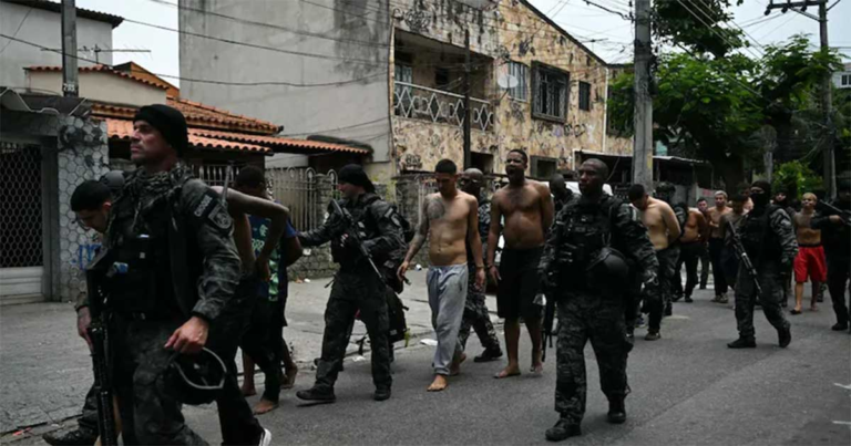 64 Tewas, 81 Ditangkap di Brasil dalam Penggerebekan Geng Narkoba Rio de Janeiro