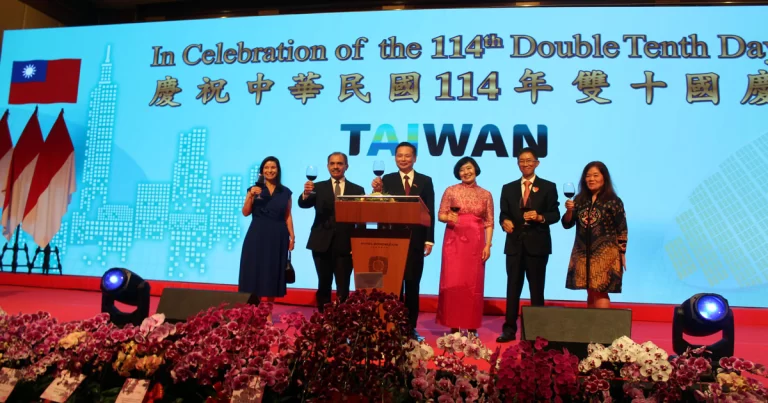 Taipei Economic and Trade Office (TETO) di Indonesia Gelar Resepsi Hari Nasional Taiwan ke-114