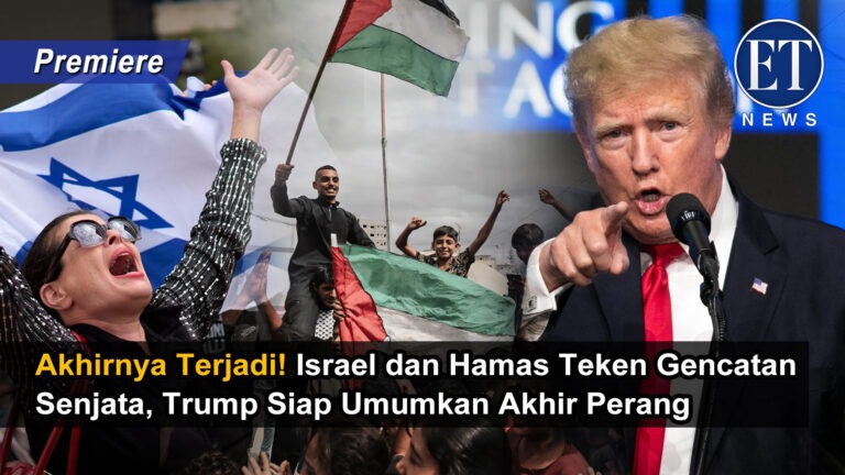 “Akhirnya Terjadi! Israel dan Hamas Teken Gencatan Senjata, Trump Siap Umumkan Akhir Perang”