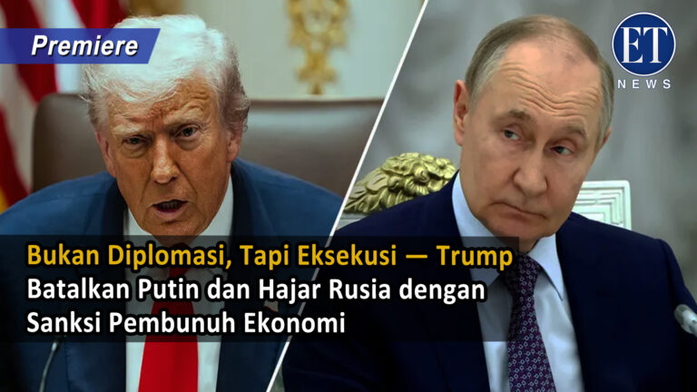 Bukan Diplomasi, Tapi Eksekusi — Trump Batalkan Putin dan Hajar Rusia dengan Sanksi Pembunuh Ekonomi