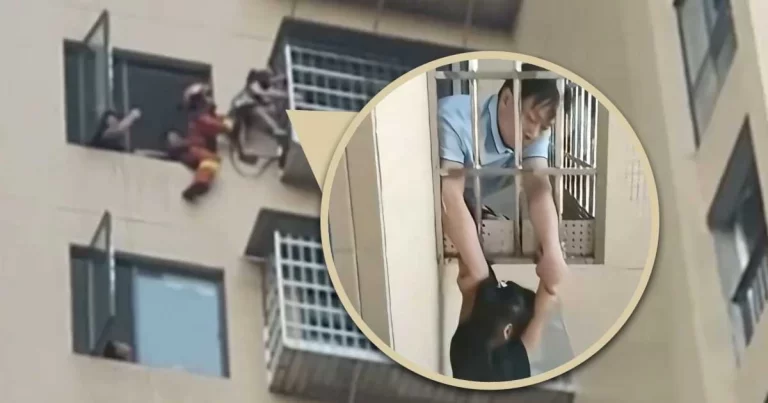 Gadis di Tiongkok Jatuh dari Lantai 20 dan Mendarat di Awning, Diselamatkan oleh Tetangga 6 Lantai di Bawahnya