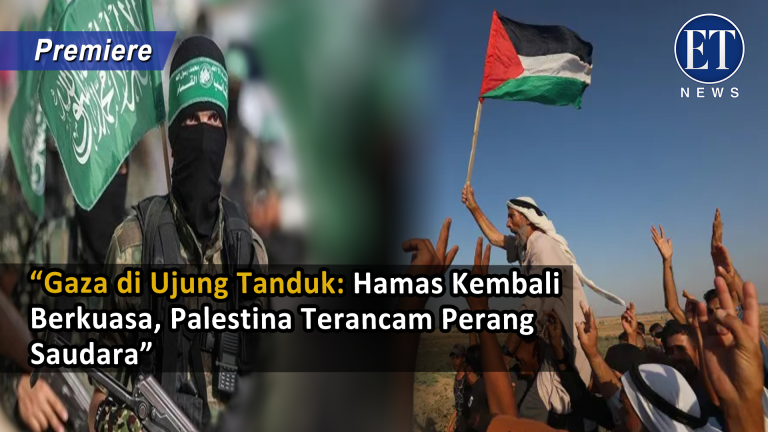 “Gaza di Ujung Tanduk: Hamas Kembali Berkuasa, Palestina Terancam Perang Saudara”