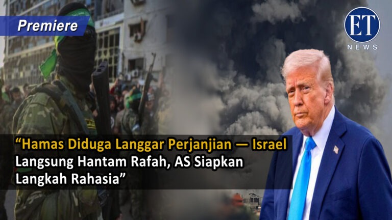 “Hamas Diduga Langgar Perjanjian — Israel Langsung Hantam Rafah, AS Siapkan Langkah Rahasia”